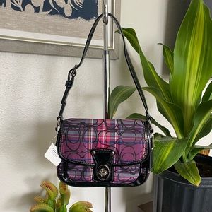 NWT! Coach Tartan Penny Flap